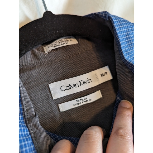 3/$20! Calvin Klein Mens Slim Fit Dress Shirt - Picture 8 of 10